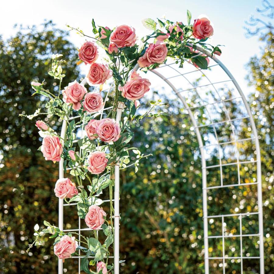 メール便なら送料無料 ガーデニング フラワー ガーデニング用品 エクステリア ガーデンアーチ サイズと絡めやすさにこだわったアーチ 1本 G904 安い購入 Farmaequiposgeko Cl