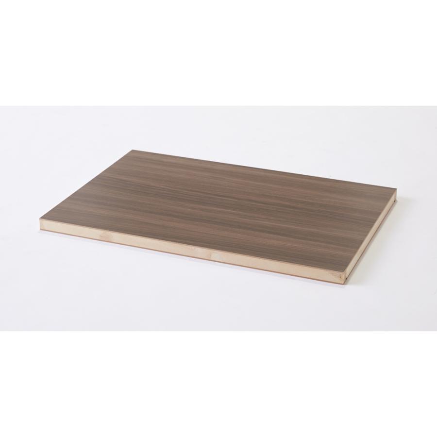 家具 収納 衣類収納 ワードローブ クローゼット 本体幅160.5左用 棚板幅83.5cm(Milath/ミラススライドワードローブ専用オプション棚板) H28829|dinos-kagu|04