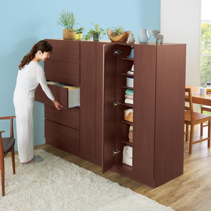 幅80高さ123cm ディノス家具ショッピング店 棚 テレワーク等の目隠し