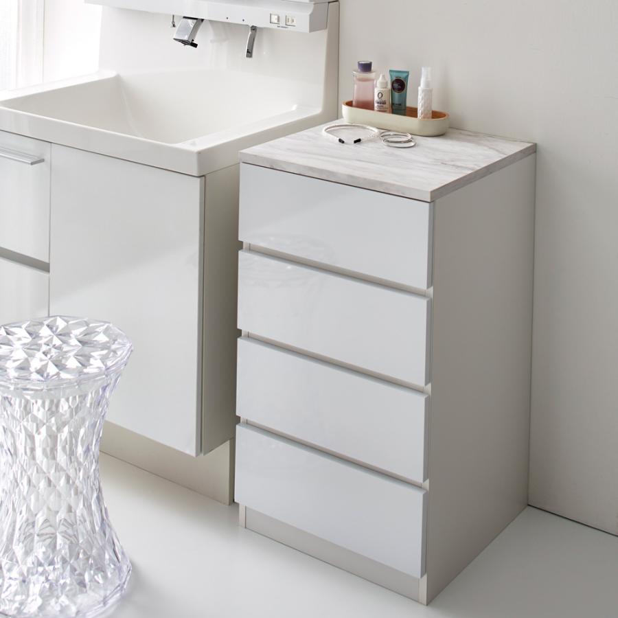 dinos（ディノス） Marblenome/マーブルノーム サニタリーチェスト 幅