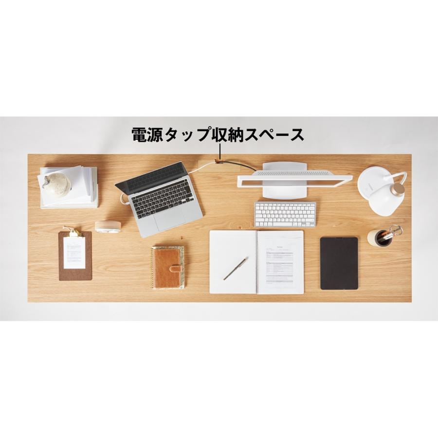北欧カントリー風 ウッドデスクシリーズ デスク 幅180奥行70cm 机 オフィス 事務 書斎机 643434