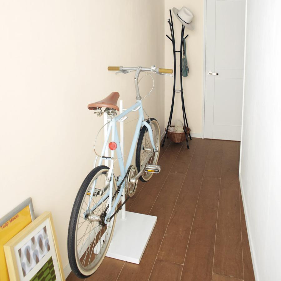 旅行用品 ホビー ペット ホビー雑貨 家具 収納 玄関収納 屋外収納 自転車スタンド ガレージ 室内で使える ディスプレイサイクルスタンド 1台掛け 647332|dinos-kagu|02