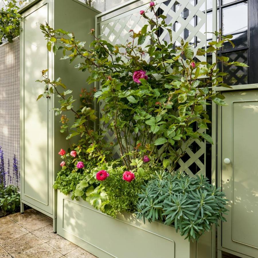 ガーデニング フラワー ガーデニング用品 エクステリア 収納庫 物置 欧風スリム収納庫 高さ168cm G ディノス家具yahoo ショッピング店 通販 Yahoo ショッピング