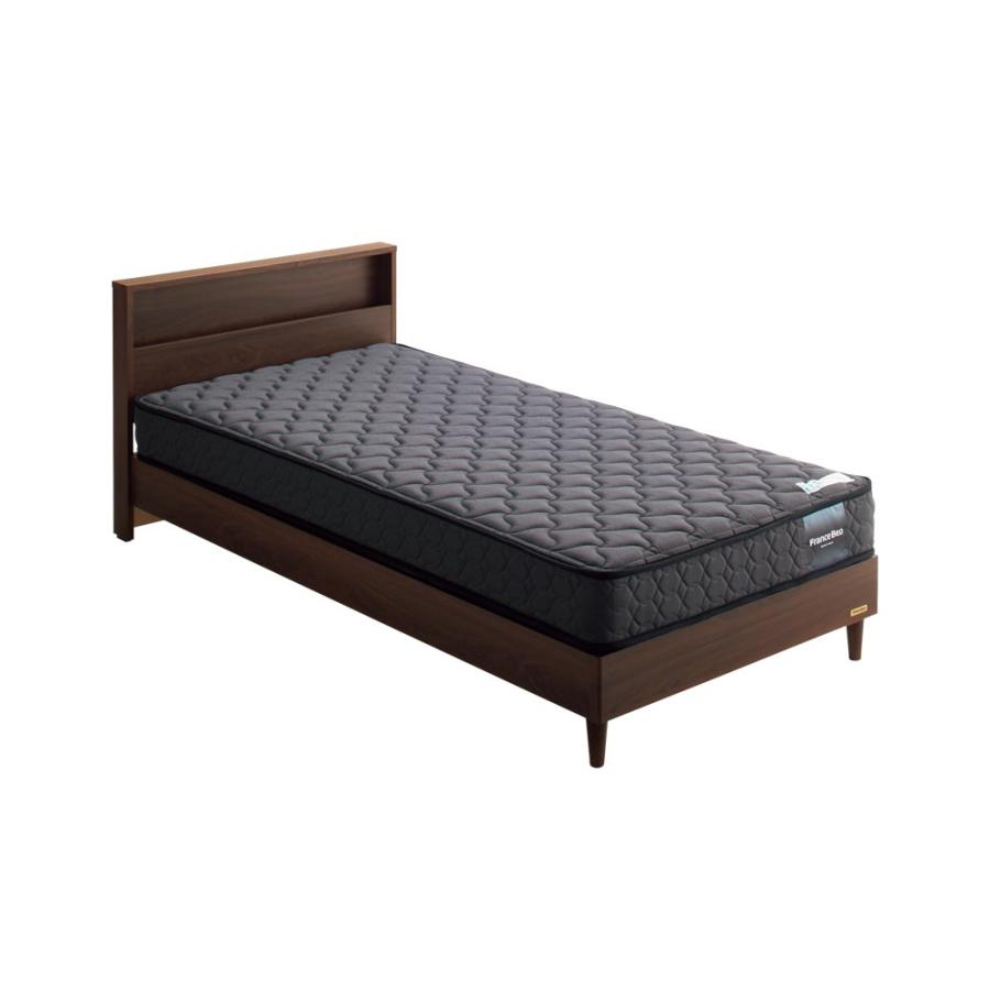 ≪セミダブル≫France Bed/フランス ベッド LED照明マットレス付ベッド ベッド 木製ベッド H95223_3