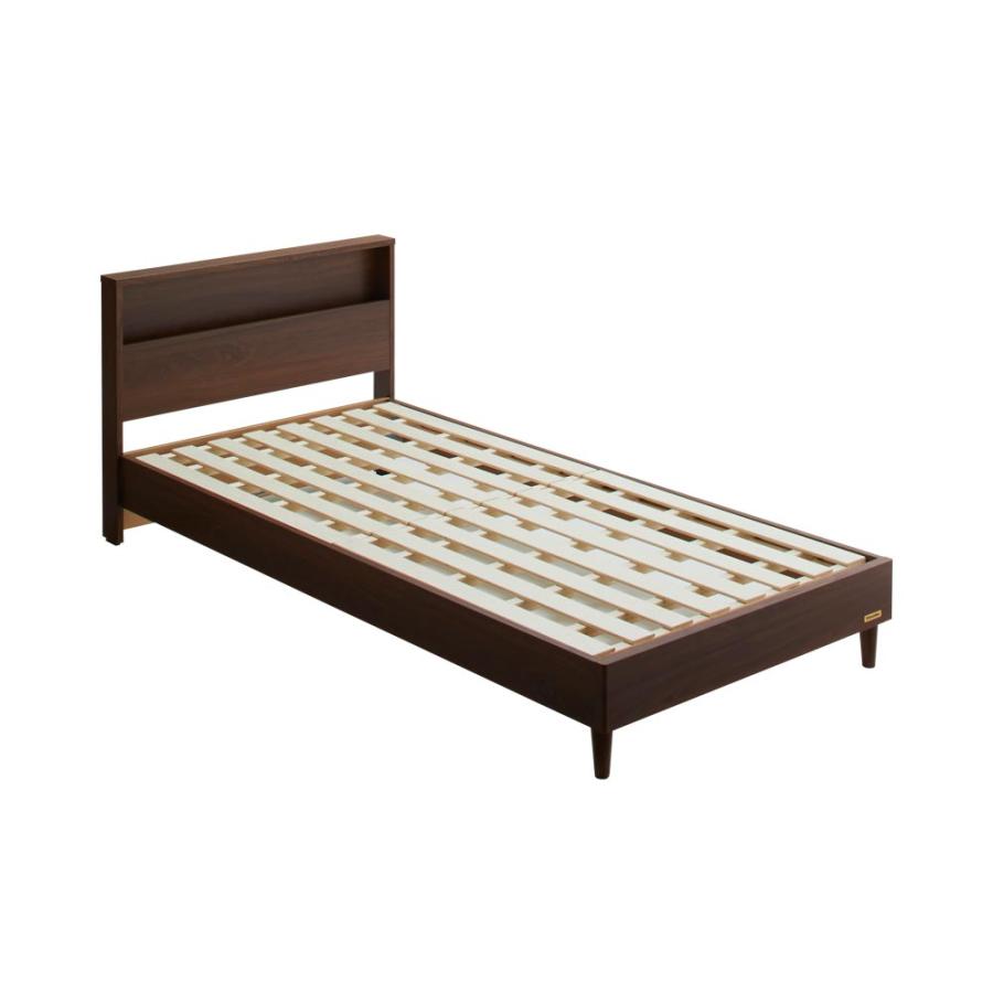 ≪セミダブル≫France Bed/フランス ベッド LED照明マットレス付ベッド ベッド 木製ベッド H95223_8