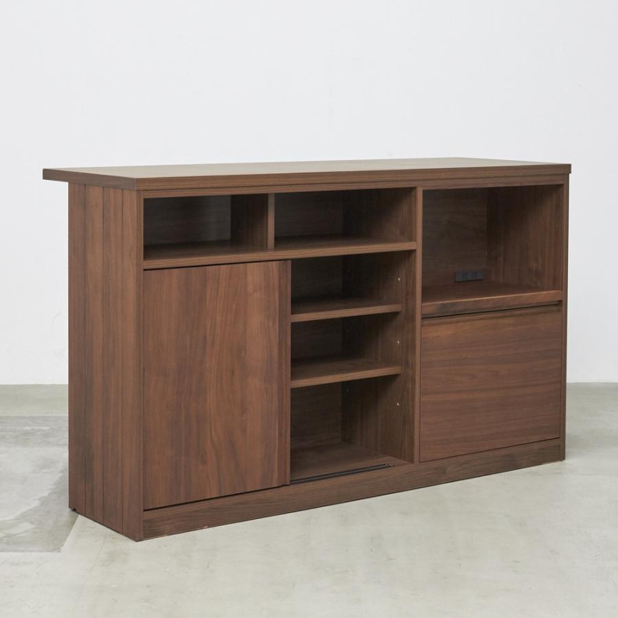 家具 収納 キッチン収納 食器棚 キッチンカウンター Vineii ヴィネ2 アイランドカウンターウォルナットタイプ ウォルナット天板 幅180cm H258 ディノス家具yahoo ショッピング店 通販 Yahoo ショッピング