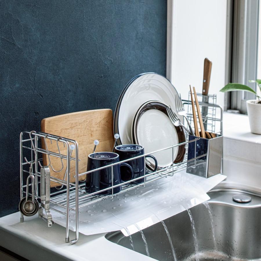 5☆大好評 燕三条 スライド 水切り 1段 DX フッ素トレイ