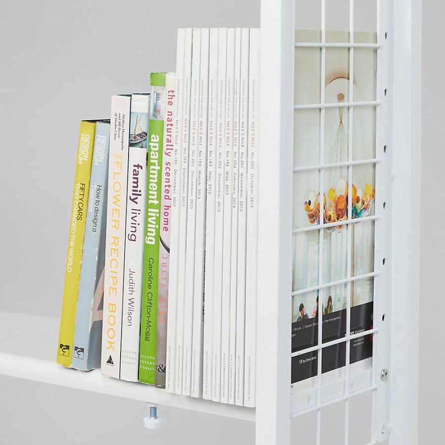 家具 収納 本棚 ラック シェルフ メタルラック スチールラック 奥行26cm 幅63 92cm 幅と高さがピッタリ 伸縮式スチールラック 6717 ディノス家具yahoo ショッピング店 通販 Yahoo ショッピング