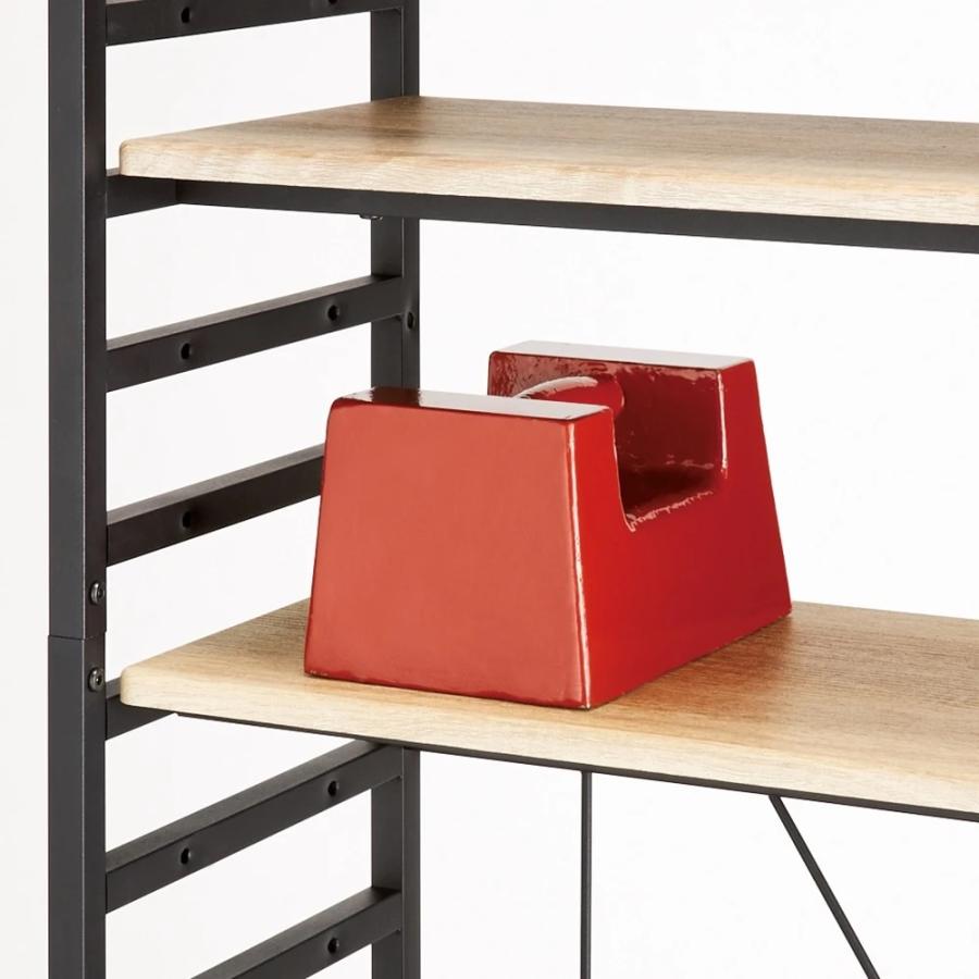 dinos（ディノス） ブルックリンテイスト頑丈突っ張りラック 幅90cm