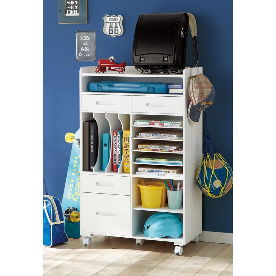 家具 収納 子供部屋 ベビー用品 ランドセルラック おしゃれキッズのランドセル・カバンラック LR0319|dinos-kagu|04