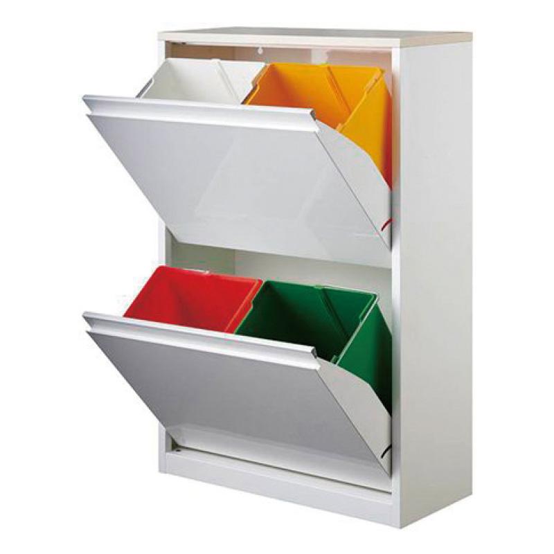 掃除用品 キッチン カラフルなペールでわかりやすく分別できる  