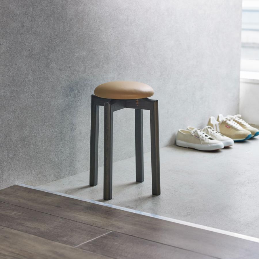 dinos（ディノス） 北海道産材 マッシュルームスツール 高さ43cm ［匠