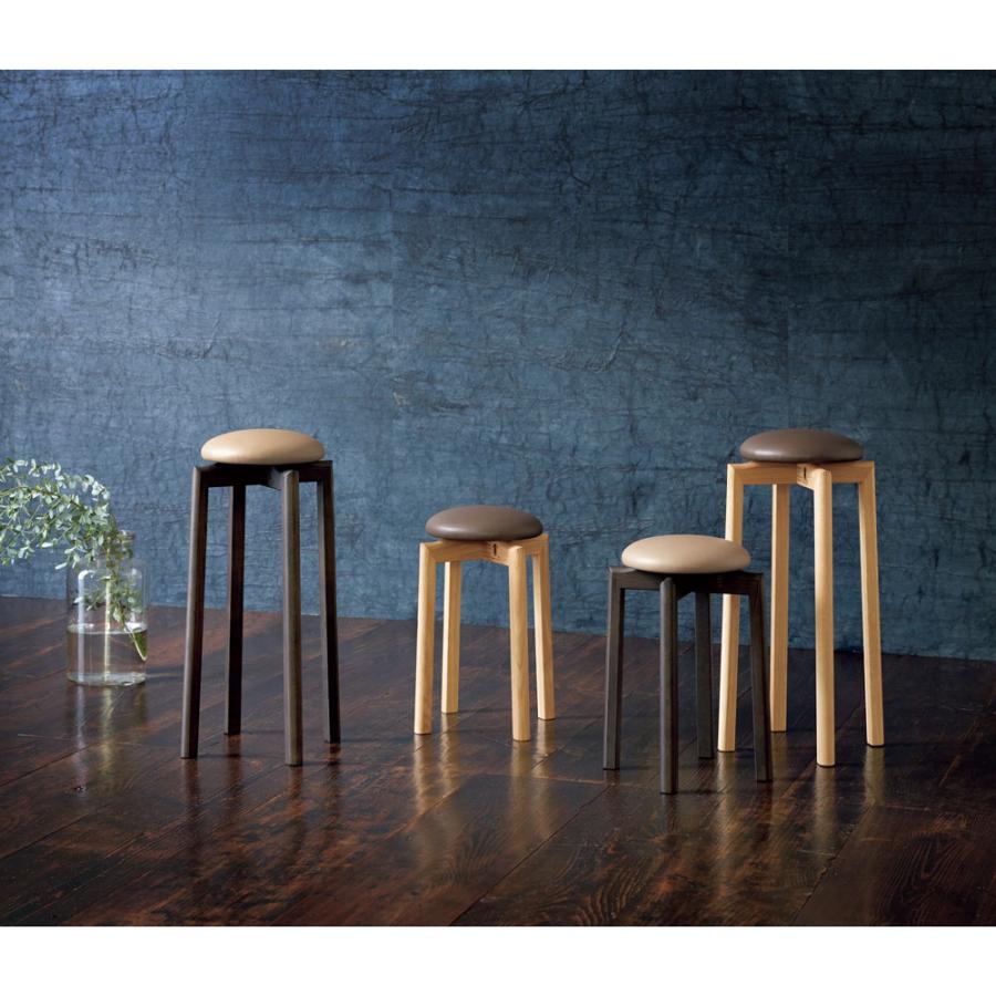 dinos（ディノス） 北海道産材 マッシュルームスツール 高さ43cm ［匠