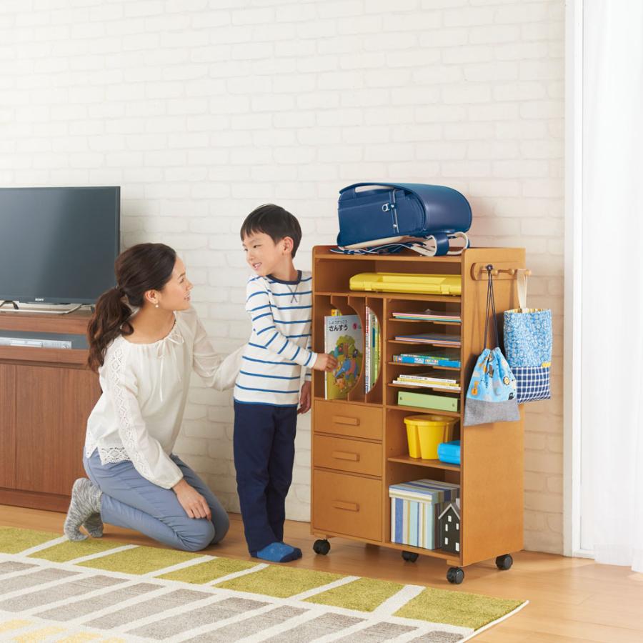 dinos（ディノス） ［国産］塾や習い事の物までひとまとめワゴン
