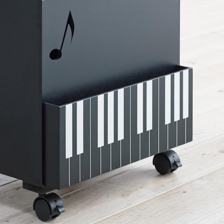 ピアノ鍵盤（両面）デザイン6段棚最大90枚 CD 収納 アンティーク調 店舗什器 ピアノ鍵盤（両面）デザイン6段棚 最大90枚 CD 収納 アンティーク調