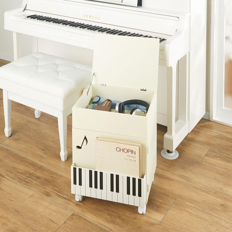 ピアノ鍵盤（両面）デザイン6段棚最大90枚 CD 収納 アンティーク調 店舗什器 ピアノ鍵盤（両面）デザイン6段棚最大90枚 CD 収納 アンティーク調