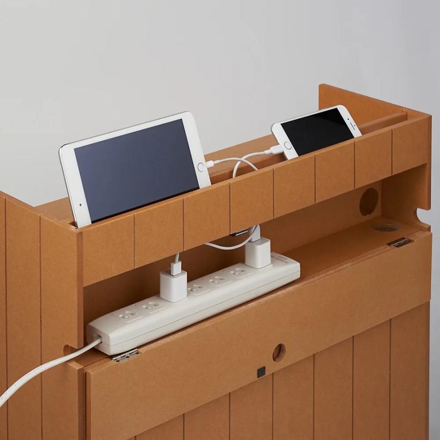 dinos（ディノス） 隠せるリビング整理ワゴン モバイル収納タイプ 幅