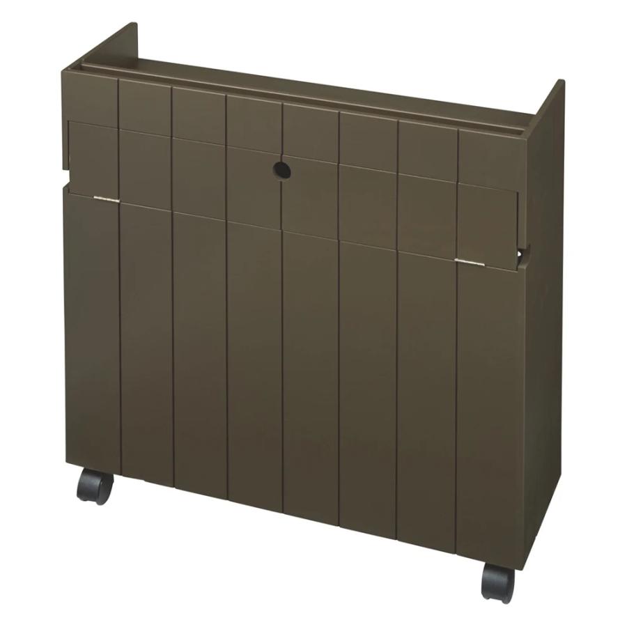 dinos（ディノス） 隠せるリビング整理ワゴン モバイル収納タイプ 幅