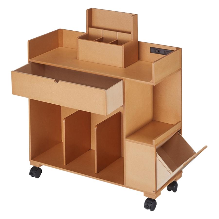 dinos（ディノス） テレワーク快適ワゴン 幅60cm 小物収納 フリー