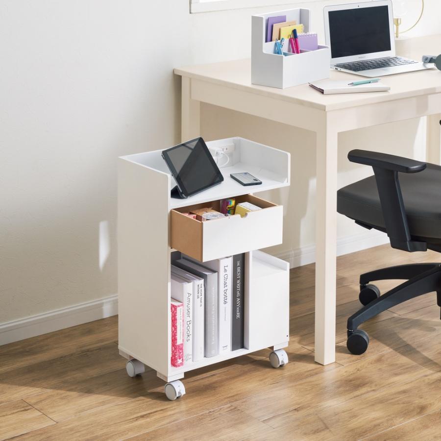 dinos（ディノス） テレワーク快適ワゴン 幅60cm 小物収納 フリー