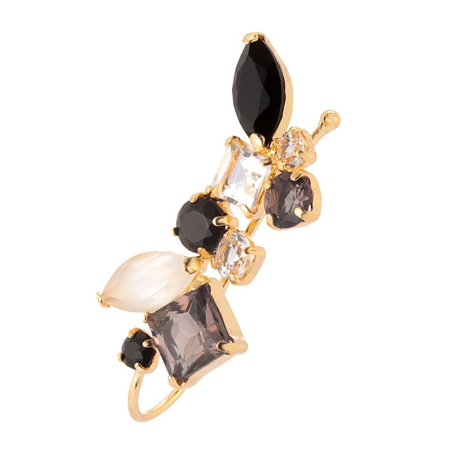 daphine 18K イアリング デインジャー トライブ イヤリング EC-3780-18KYG|イヤリング