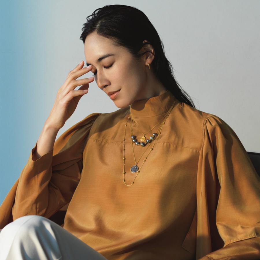 dinos（ディノス） 純金 フィオーレコイン ペンダントヘッド