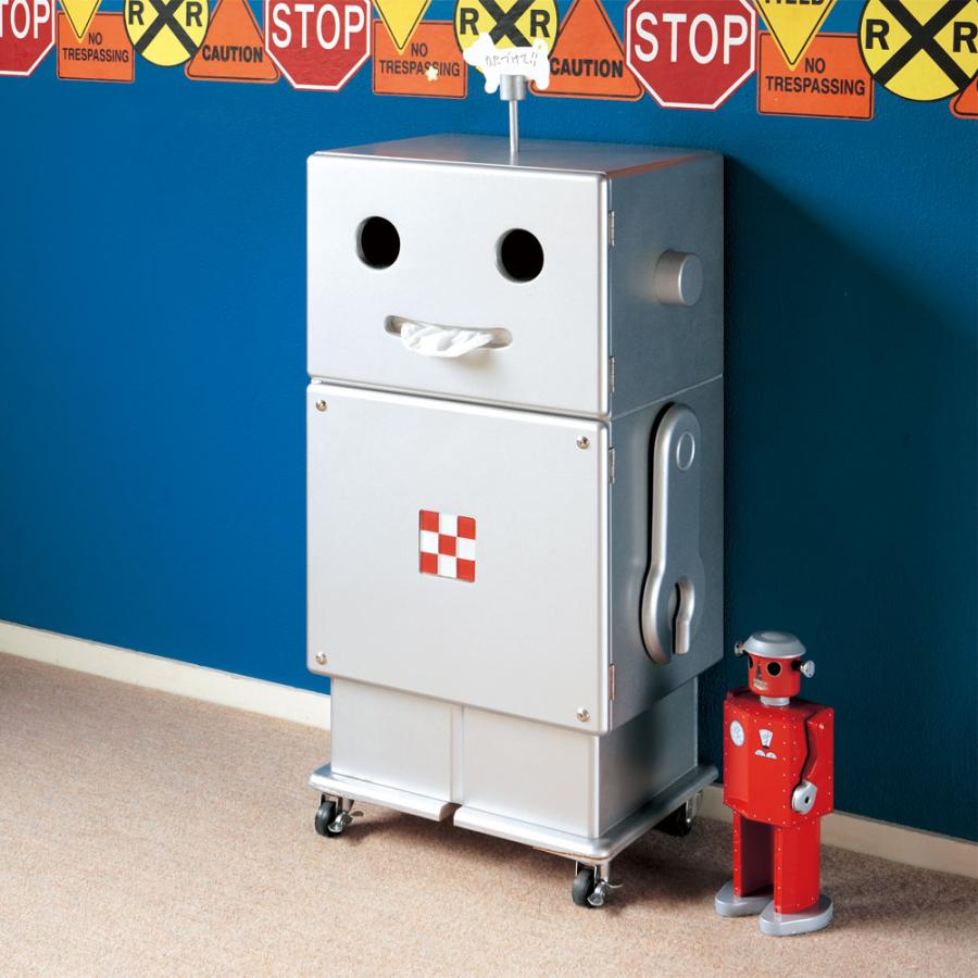 dinosで購入　ロボット型木製収納キャビネット dinos（ディノス） ROBIT/ロビット 収納ロボ 当店限定カラー［ete