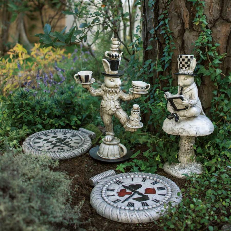 dinos うさぎのパーティーシリーズ カップうさぎ ガーデン 置物 G87425