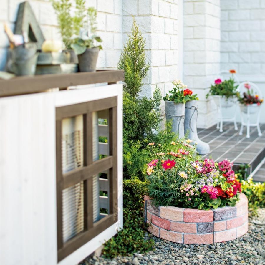 NXstyle　花壇材　擬木　五連300　×10個 送料無料NXstyle 花壇材 擬木 五連300 ×10個 9900262