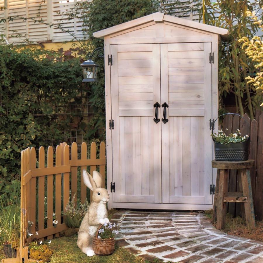 dinos 野うさぎのお迎えプランター プランター 植木鉢 鉢カバー G85005