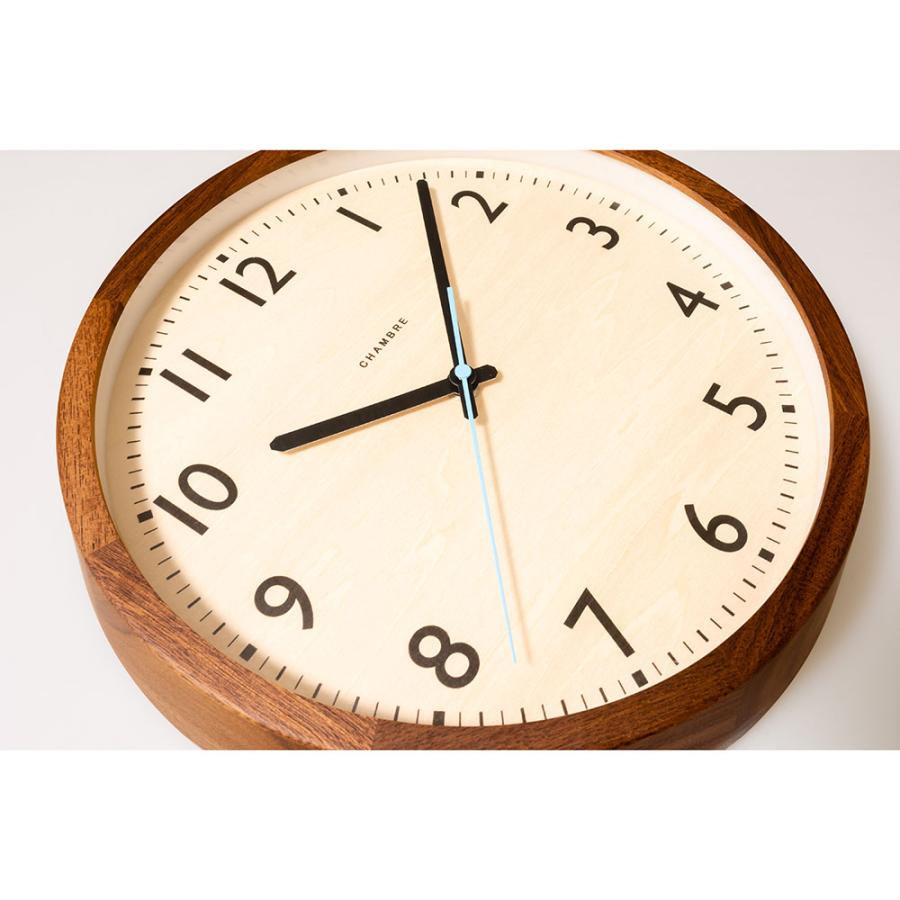 dinos（ディノス） CHAMBRE | シャンブル 無垢材の電波時計