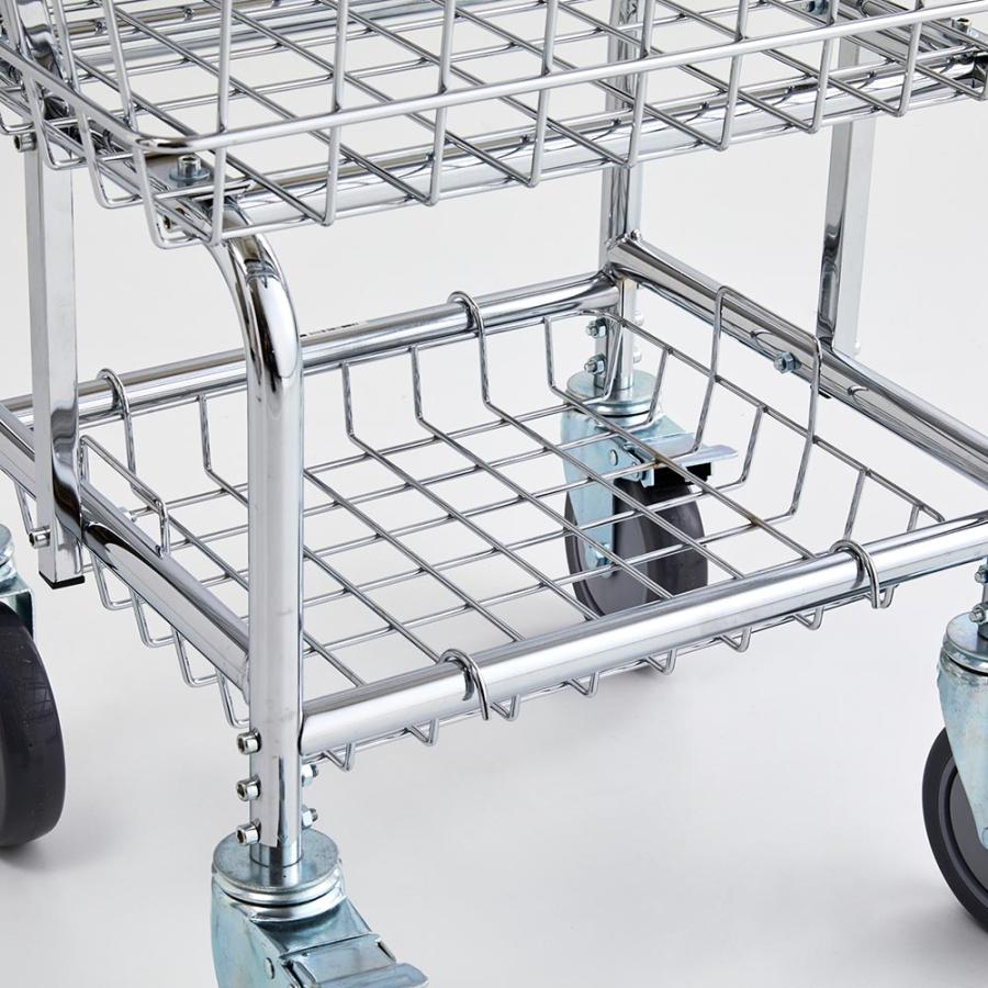 DULTON（ダルトン） ランドリーカート アイボリー ハンガーラック付き