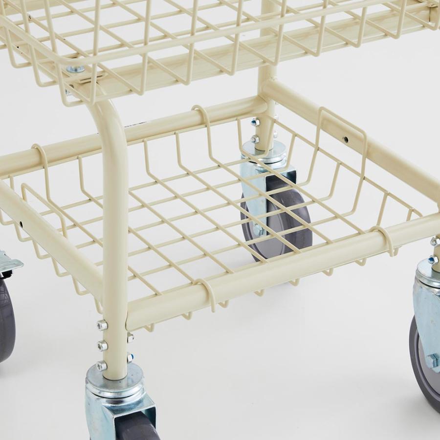 DULTON（ダルトン） ランドリーカート クロームメッキ カートのみ