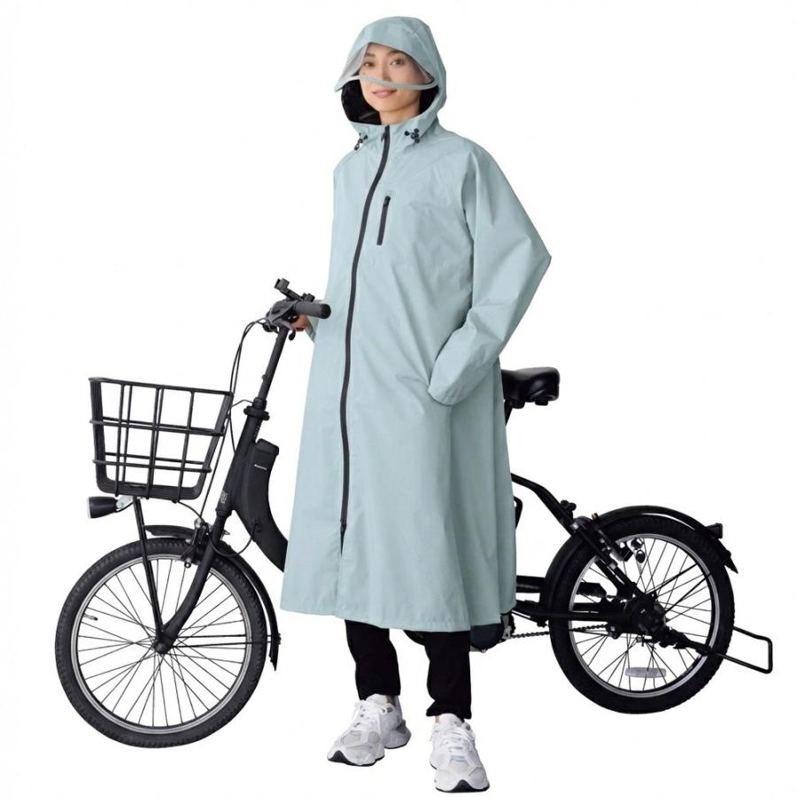 dinos（ディノス） 自転車を使う女性の声から生まれた防水レインコート