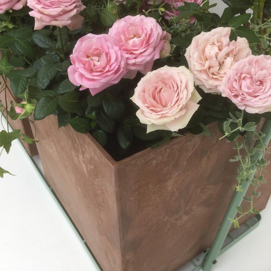 アートストーンプランター キューブM プランター 植木鉢 鉢カバー G01218の画像