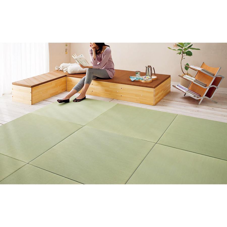 新発 カーテン 敷物 ソファカバー カーペット ラグ マット い草ラグ 籐敷物 へりなしフロア畳 3畳用 6枚組 い草ラグ 高い素材 Aleefsurgical Com