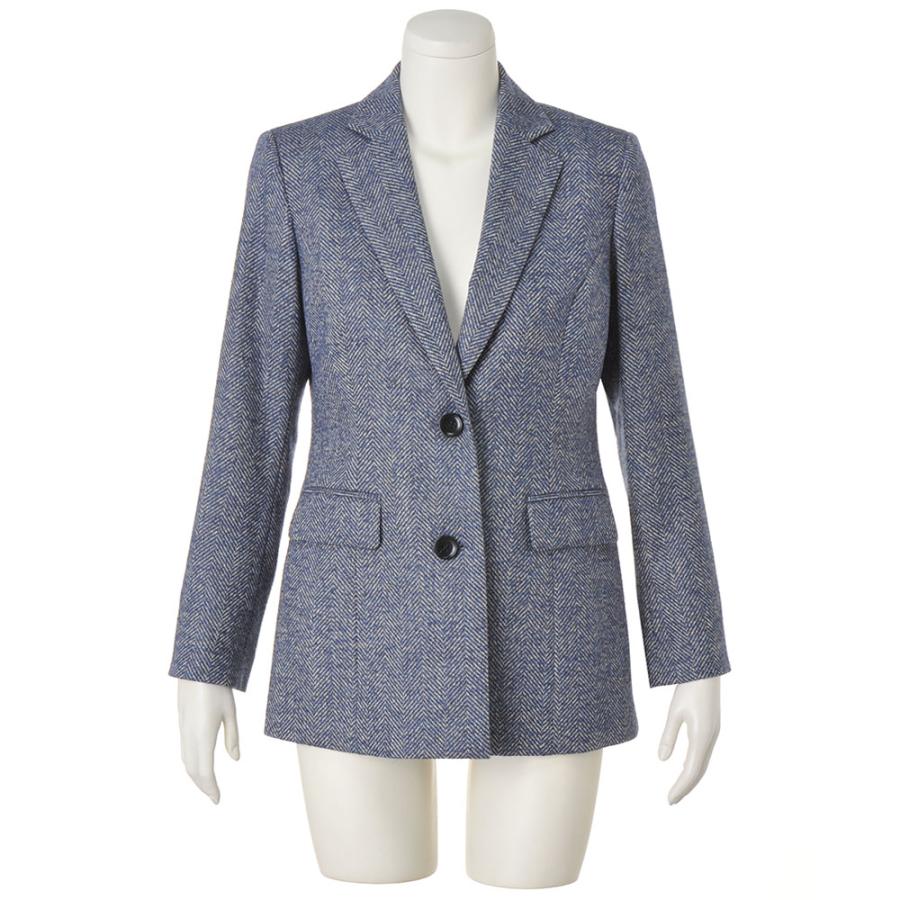 dinos（ディノス） フェルラ社 ベビーアルパカ混 ヘリンボーン