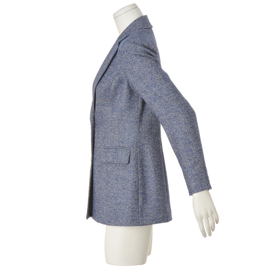 dinos（ディノス） フェルラ社 ベビーアルパカ混 ヘリンボーン