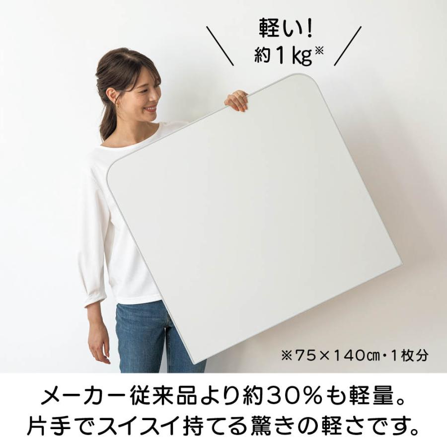 dinos（ディノス） ≪80×160cm用（3枚割）≫ 軽量組み合わせ風呂蓋