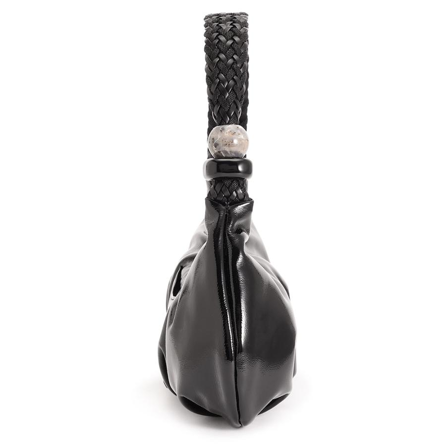 LANZETTI/ランゼッティ リンクルエナメル レザーバッグ（イタリア製） バッグ エナメルバッグ 110403 dinos（ディノス） LANZETTI/ランゼッティ リンクルエナメル レザー