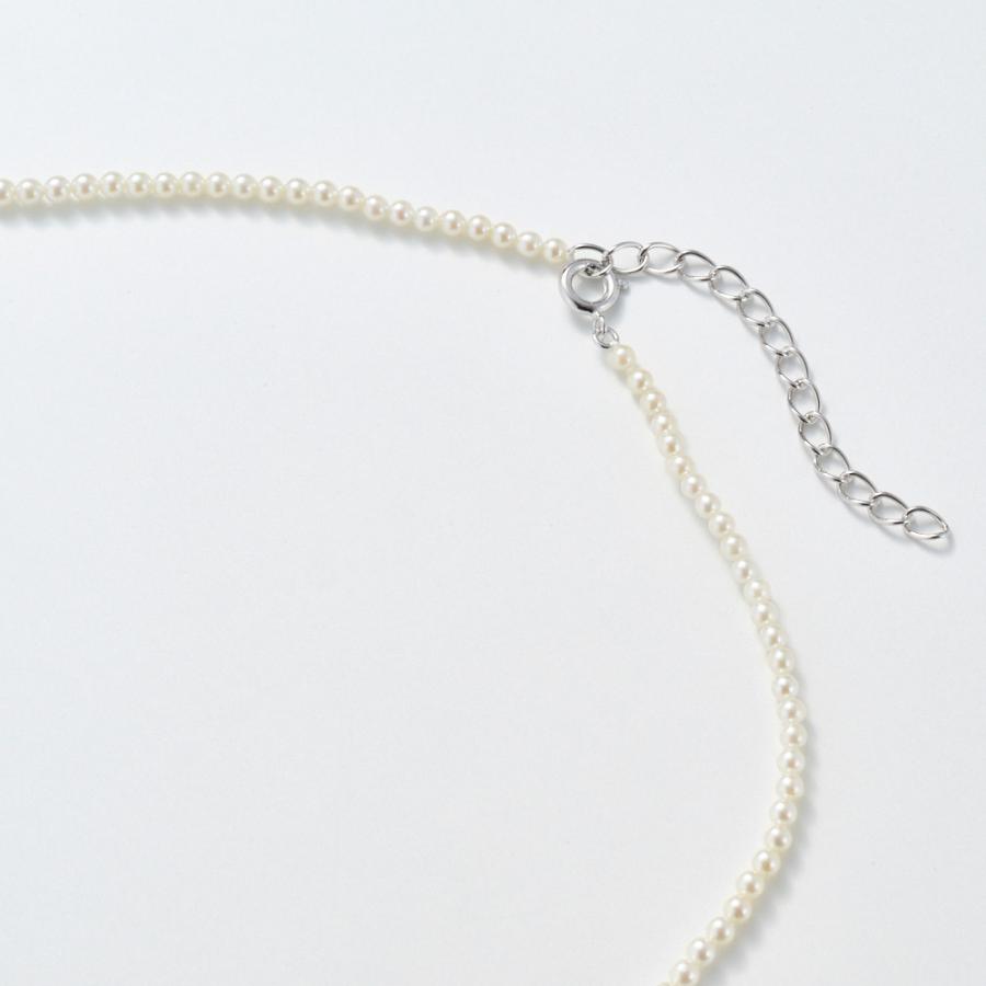≪4.5mm≫ エリタージュ SV アコヤベビーパール ネックレス ジュエリー アクセサリー シルバー製 J12608 ディノスの画像