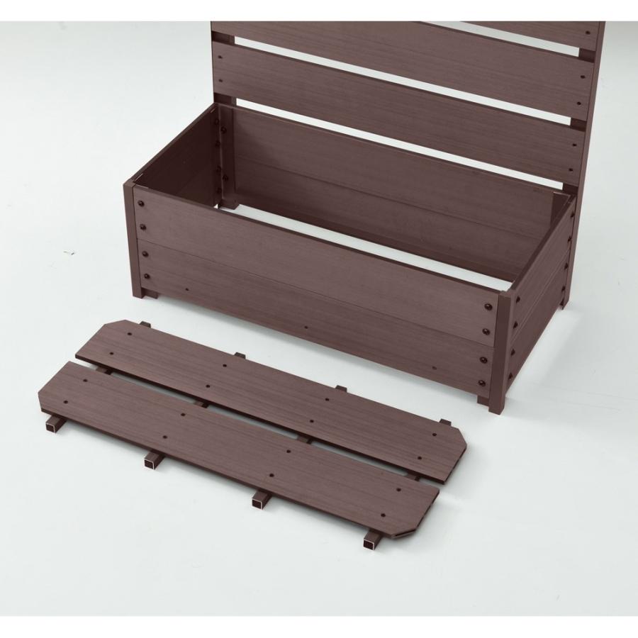 dinos（ディノス） ハンギングできる人工木プランターボックス 高さ