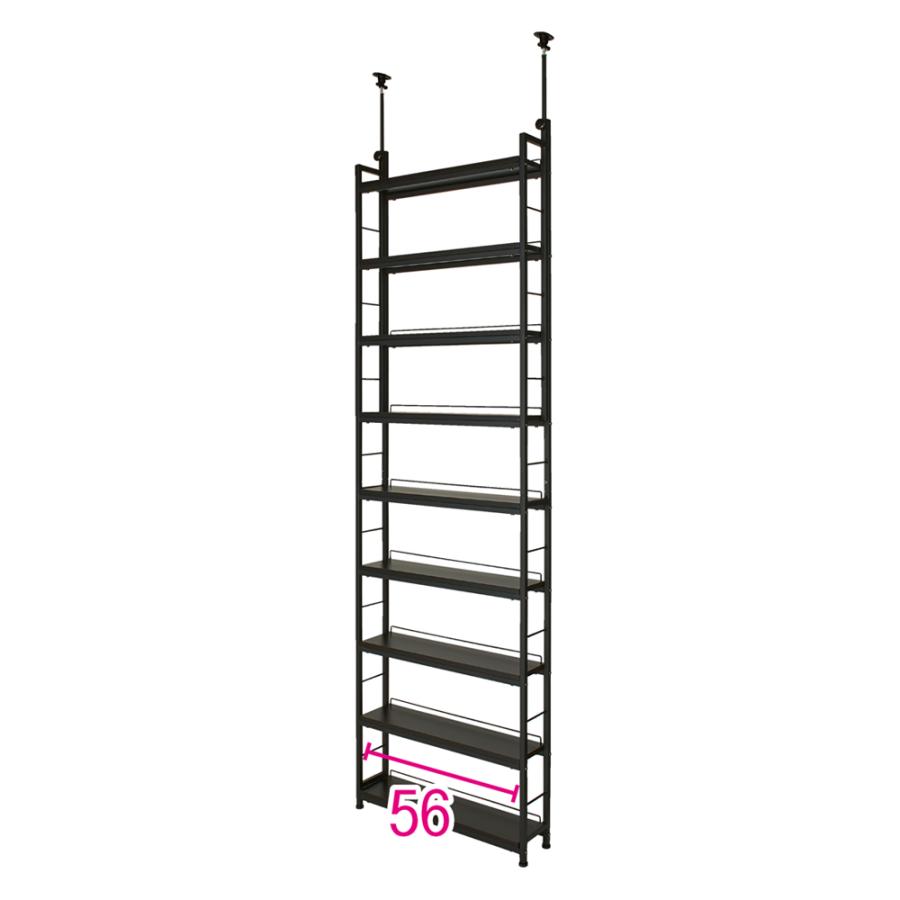OF LIFE コンパクト設置薄型コミックラック 幅41cm 本棚 ラック