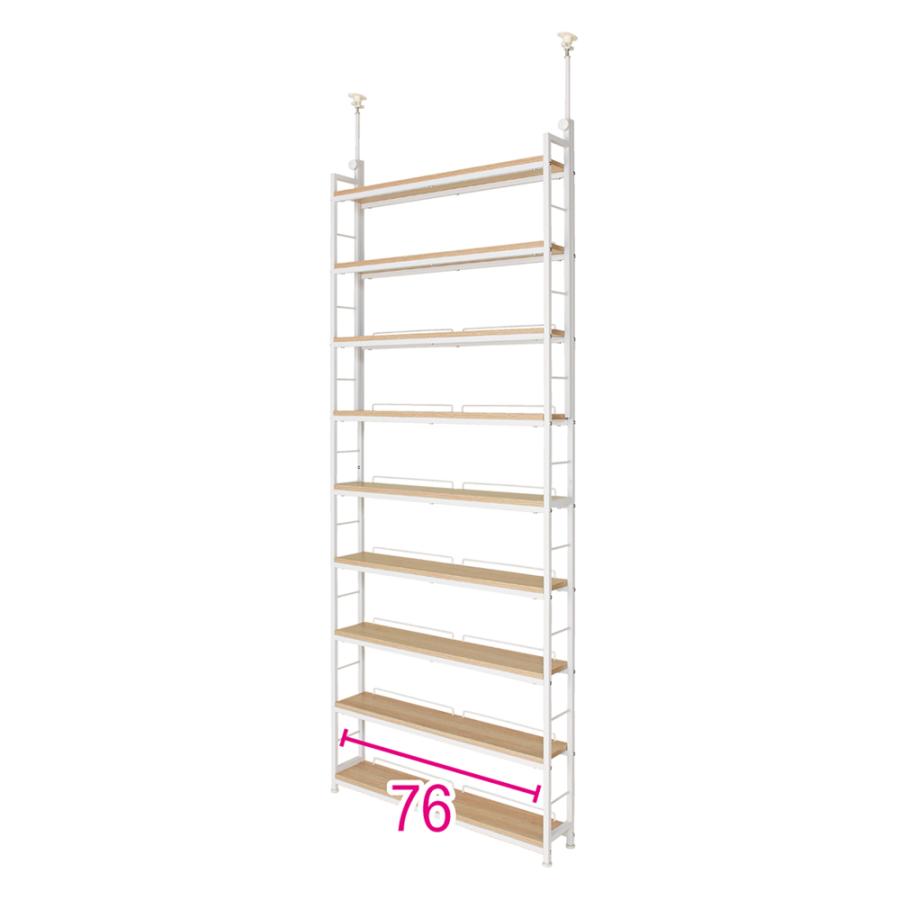 OF LIFE コンパクト設置薄型コミックラック 幅41cm 本棚 ラック