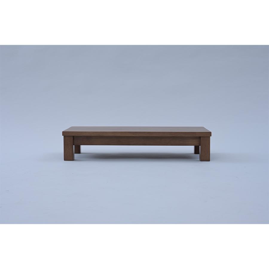 dinos（ディノス） ≪幅120cm≫天然木玄関ふみ台（ロータイプ） 生活