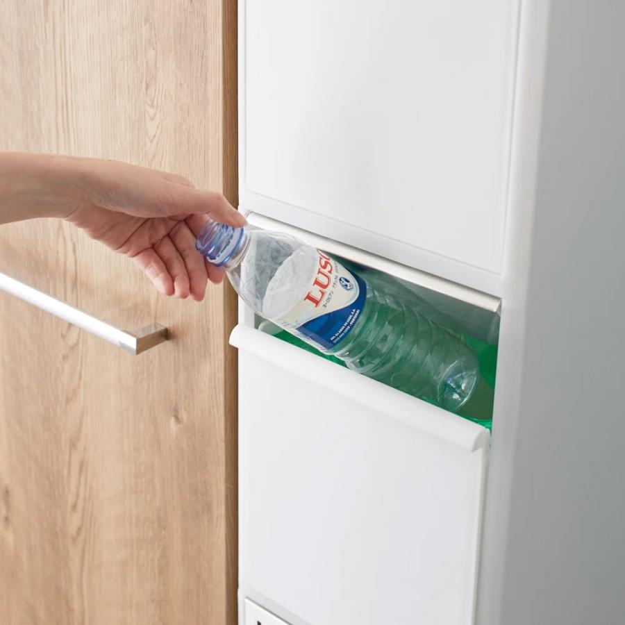 分別スウィングステーション（ダストボックス） 4段・ハイタイプ ダストボックス キッチン 分別 640712_12