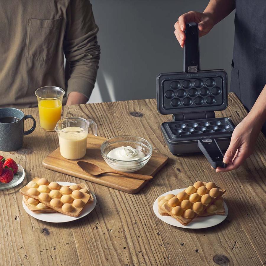 ビタントニオ エッグワッフルベーカー ホットサンド＆たい焼きプレートセット キッチン家電 調理家電 LX5602 | dinos | 01