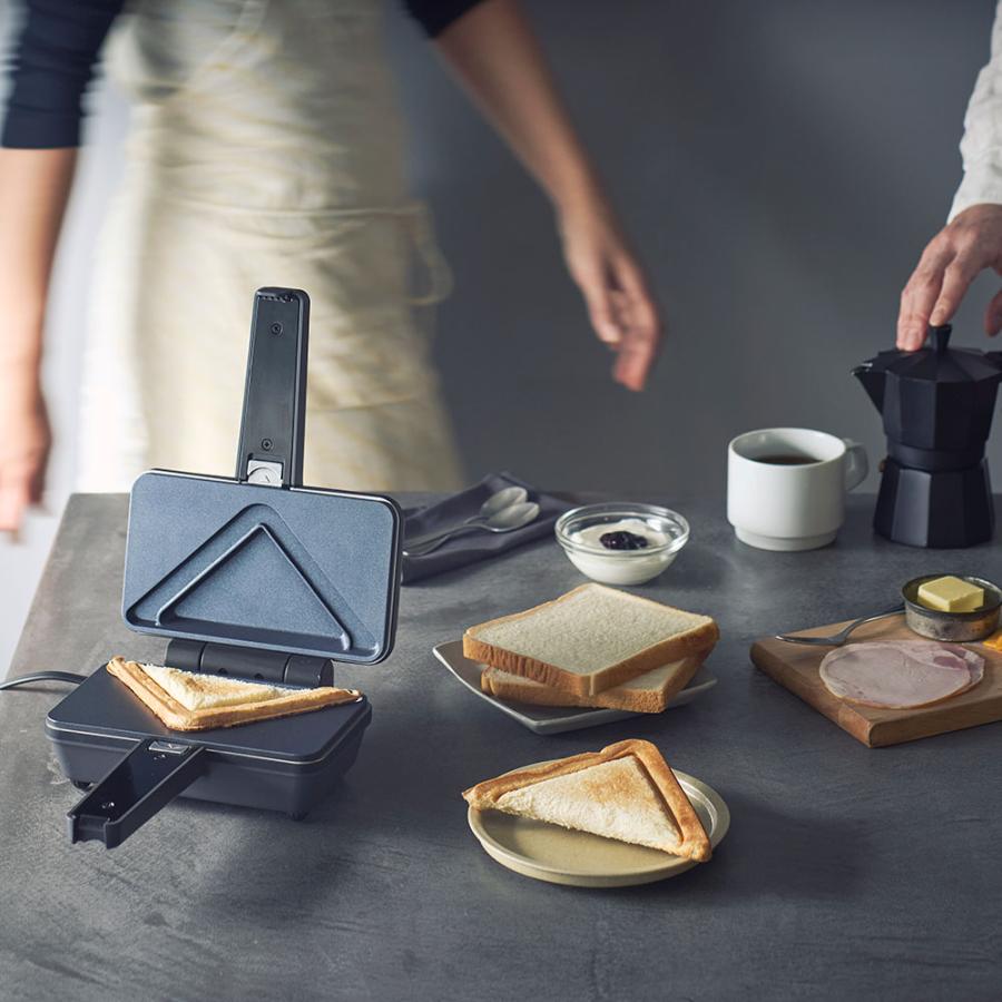 ビタントニオ エッグワッフルベーカー ホットサンド＆たい焼きプレートセット キッチン家電 調理家電 LX5602 | dinos | 02