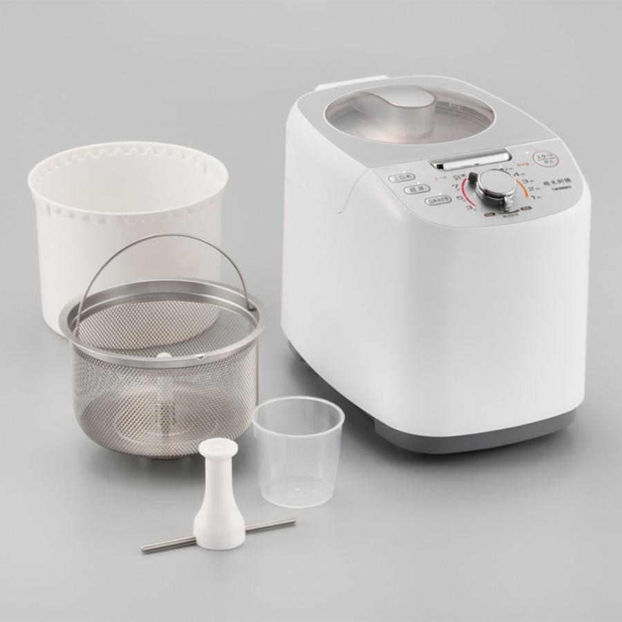 TWINBIRD/ツインバード 家庭用コンパクト精米器 １-５合 キッチン家電 調理家電 KR0163 | dinos | 07