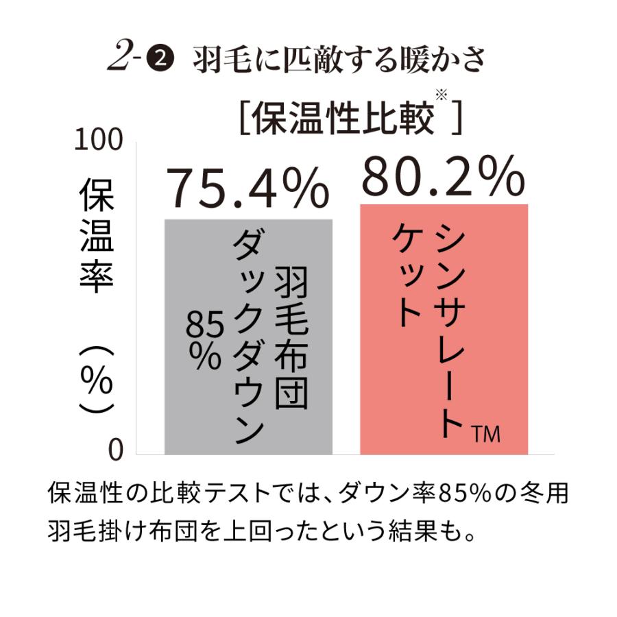 dinos（ディノス） ふとん ≪シングルロング≫ 寒がりさんにも